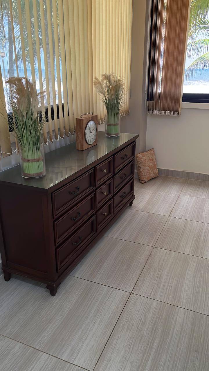 Bedroom Lounge Area at House of Grace beachfront property